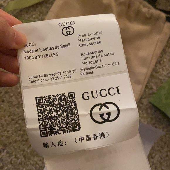 Gucci Butterfly Belt Black Leather - Picture 8 of 10